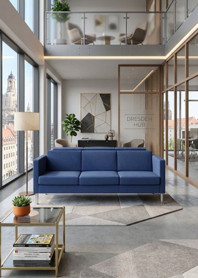 MANHATTEN 3-Sitzer