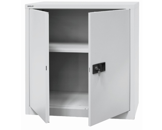 BISLEY Flügeltürenschrank aus Stahl