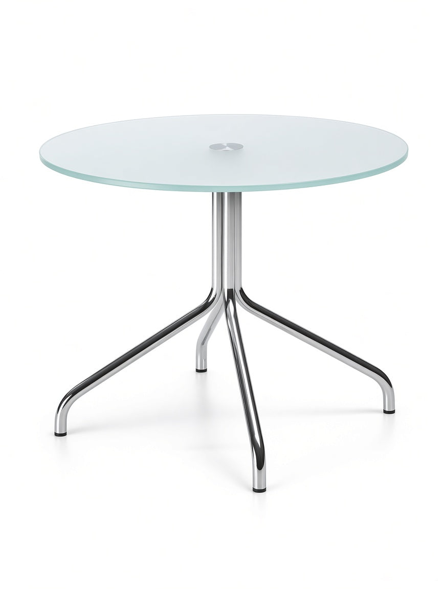 Couchtisch Rund mit Glassplatte