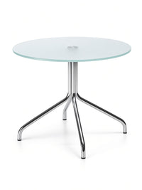 Couchtisch Rund mit Glassplatte