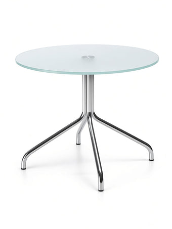 compare product Couchtisch Rund mit Glassplatte