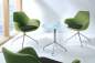 Preview: Fan Sessel mit Holzgestell