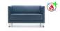 Preview: Vancouver Lite 2-er Sofa Brandschutz Ausführung DIN 66084 P-a