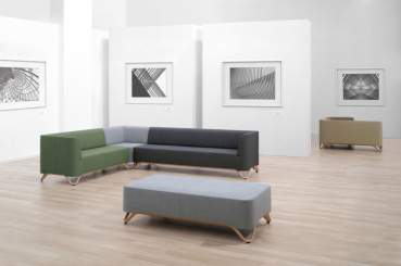 SoftBox 2-er Sitzsofa, Armlehnen rechts