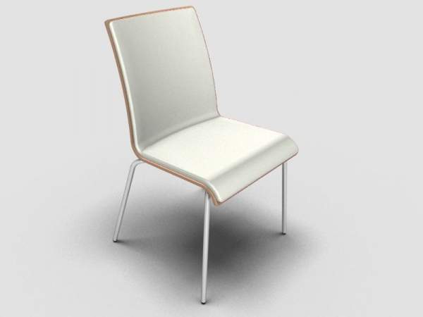 Aticon Stapelstuhl Polsterdoppel ohne Armlehnen