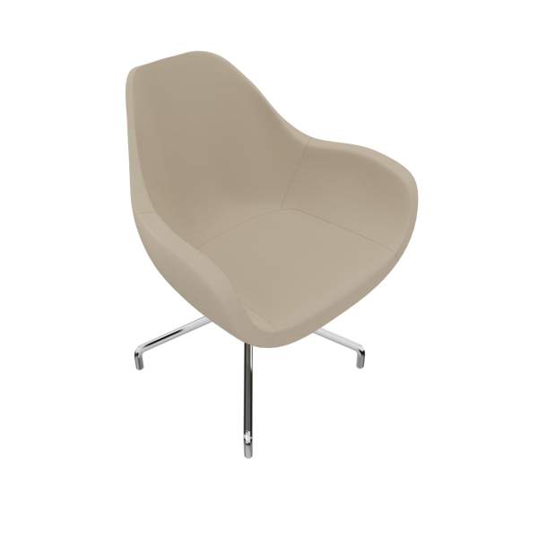 Fan Sessel mit Spinnenfuß nach DIN 66084 P-a