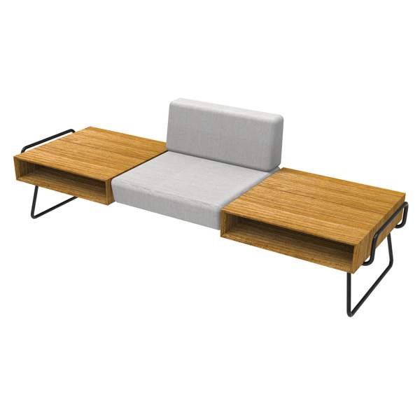 Polsterserie-Blogger-3-Sitzer-ohne-Armlehnen-eine-Rückenlehne-2-Couchtische-schwer-entflammbar