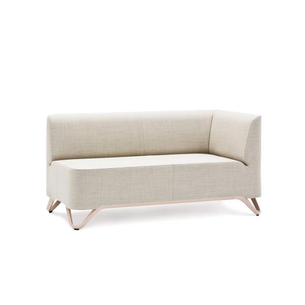 SoftBox 2-er Sitzsofa, Armlehnen links