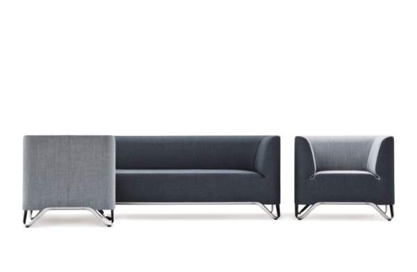 SoftBox 2-er Sitzsofa, Armlehnen rechts