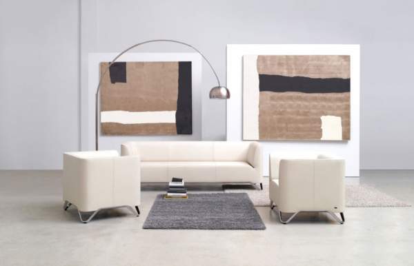 SoftBox 3-er Sitzsofa, ohne Armlehnen