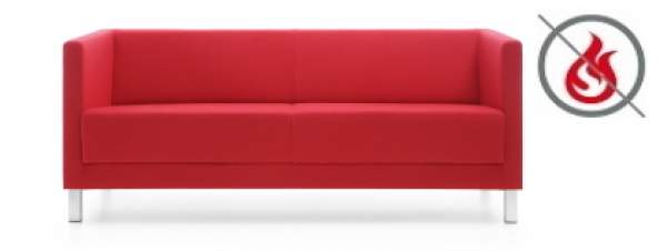 Vancouver Lite 3-er Sofa in Brandschutzausstattung Standard